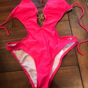 One piece bathing suit